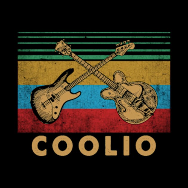 Graphic Proud Coolio Name Guitars Birthday 70s 80s 90s by BoazBerendse insect