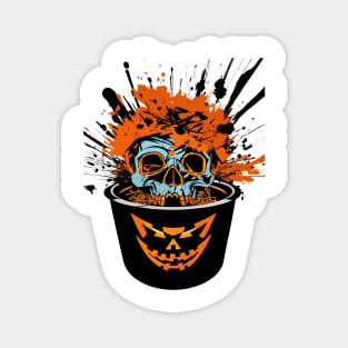 Trick or Trash Magnet