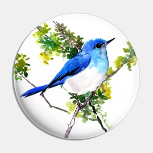 mountain Bluebird Pin