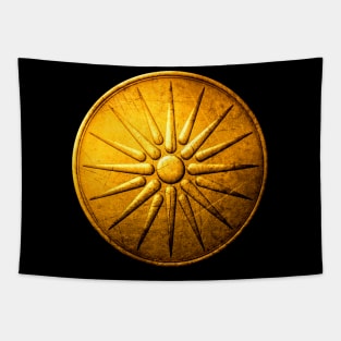 Ancient Greece Macedonian Vergina Sun Tapestry