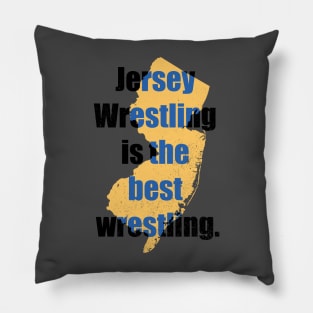 New Jersey Wrestling Pillow