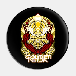 Golden Ninja Pin