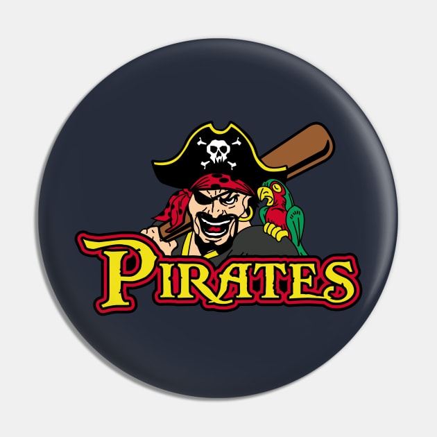 Pirates Baseball Logo Pin by DavesTees