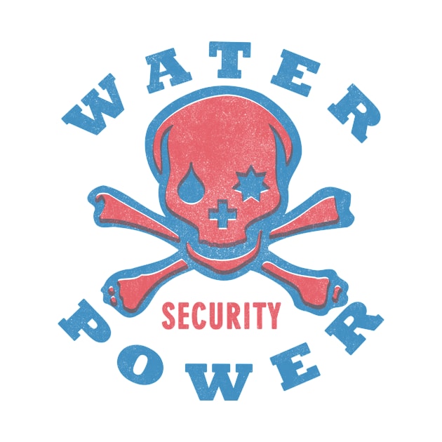 water + power security - for light background by BrownWoodRobot