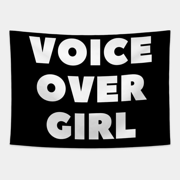 voice over girl Tapestry by Fresh aus