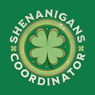 Shenanigans Coordinator Saint Patricks Day Matching Group T-Shirt