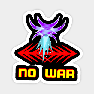 no war Art designs Magnet