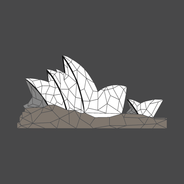 Australia's Sydney Opera House Geo by shellysom91