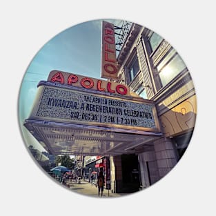 Apollo Theater Manhattan Harlem NYC Pin