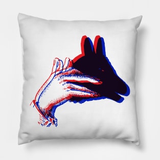 3D Shadow Puppet - PONY Pillow