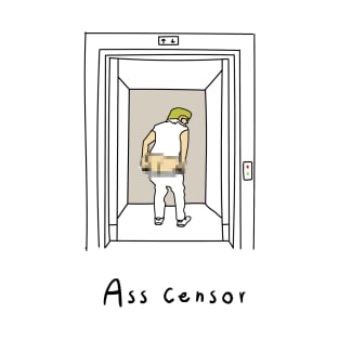 Ass censor T-Shirt