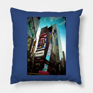 New York City Times Square America Pillow