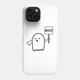 Ghost says Boo Phone Case