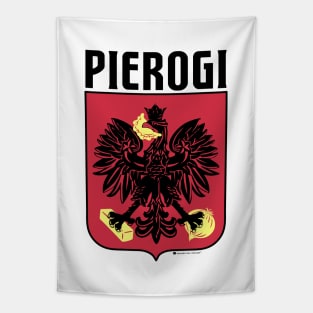 Pierogi Butter and Onion - Polish Eagle Emblem Tapestry