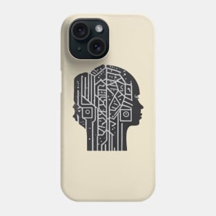 Brain network Phone Case