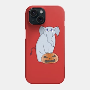 Pumpkin Elephant Phone Case