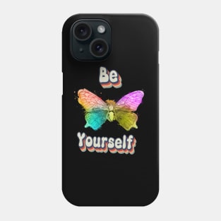 Be yourself Colorful Phone Case
