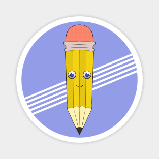 Happy Pencil Magnet