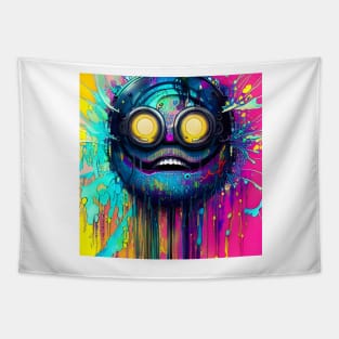 Neon Jelly Man Tapestry