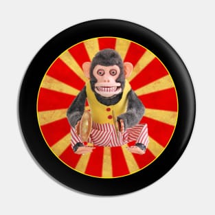 Psychedelic Monkey Fun Pin