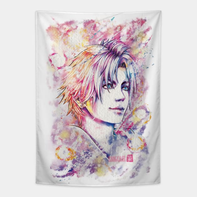 Tidus Tapestry by kingcael