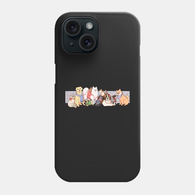 Holiday Pets Phone Case by EsmaelJ