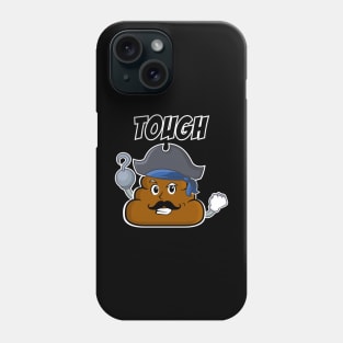 Poop Emoji - Tough @#@# PIrate Phone Case