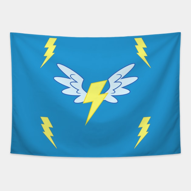 My little Pony - Wonderbolts Cutie Mark Tapestry by ariados4711
