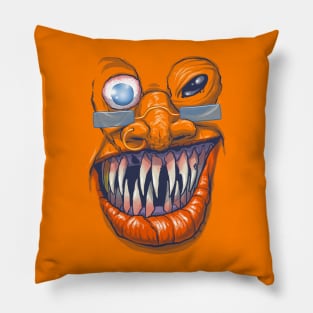 Monster Face One Pillow