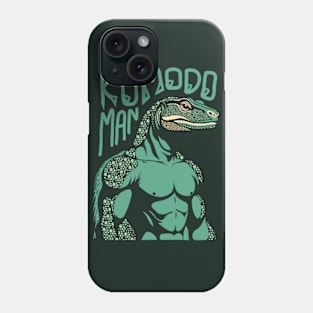 Komodo Dragon Man Phone Case