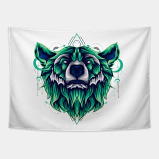 bear space Tapestry