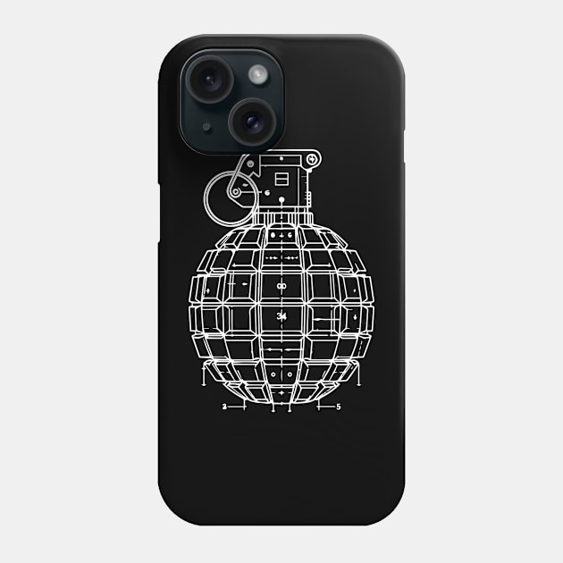 Grenade Phone Case by lkn