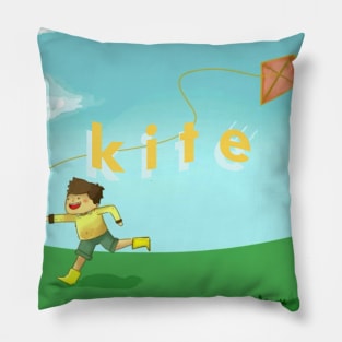 Let's play kite Pillow