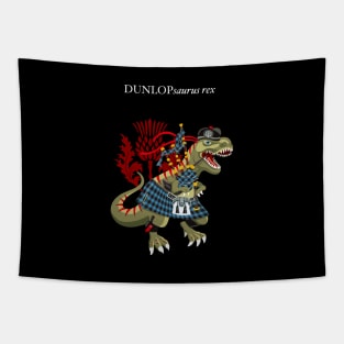 Clanosaurus Rex DUNLOPsaurus rex Plaid Dunlop Scotland Ireland Family Tartan Tapestry