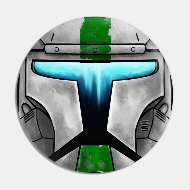 Republic Commando Fixer Helmet Pin by Gloomlight