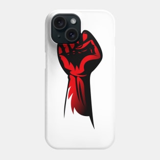 Red Hand Phone Case