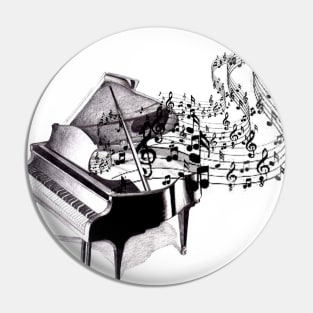 piano music explosion Pin