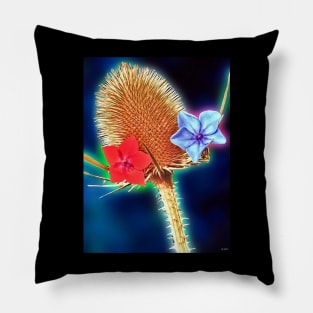 Wild Teasel Pillow