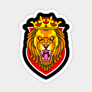 Golden lion 1.0 Magnet