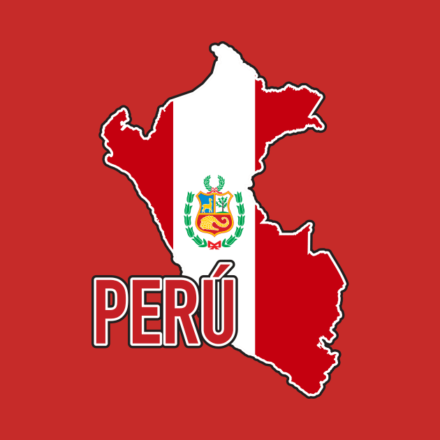 Mapa del Perú by verde