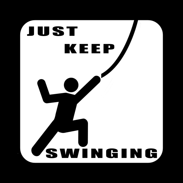 Just Keep Swinging by richardsimpsonart