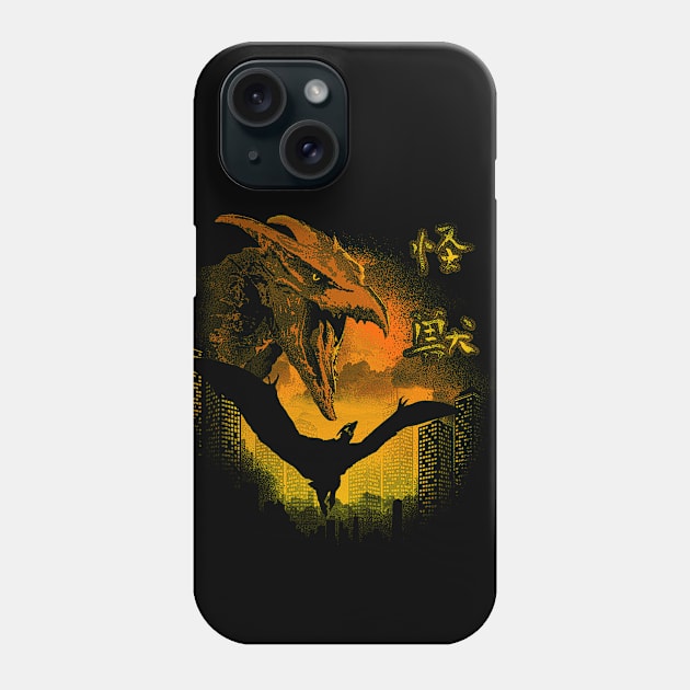 Pteranodon Kaiju Phone Case by Donnie