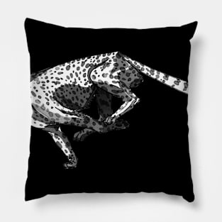 Running Cheetah V Pillow