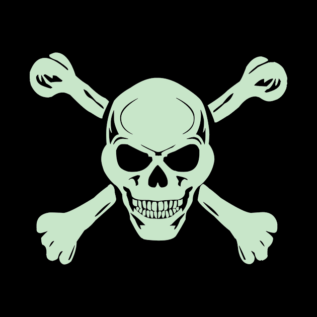 Pirate - Skull and Crossbones by Salaar Design Hub