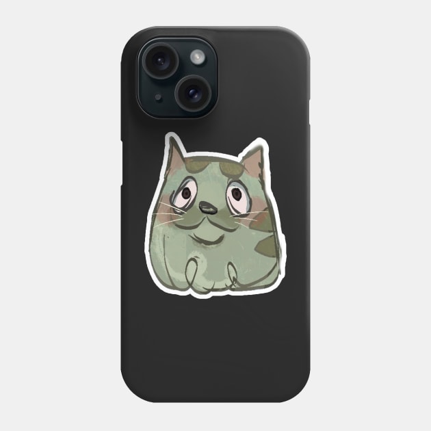 happy cat sticker (collection 6/8) Phone Case by gristiannn