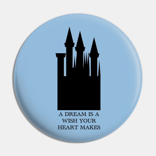 A Dream Is A Wish Your Heart Makes Castle Pin by duchessofdisneyland