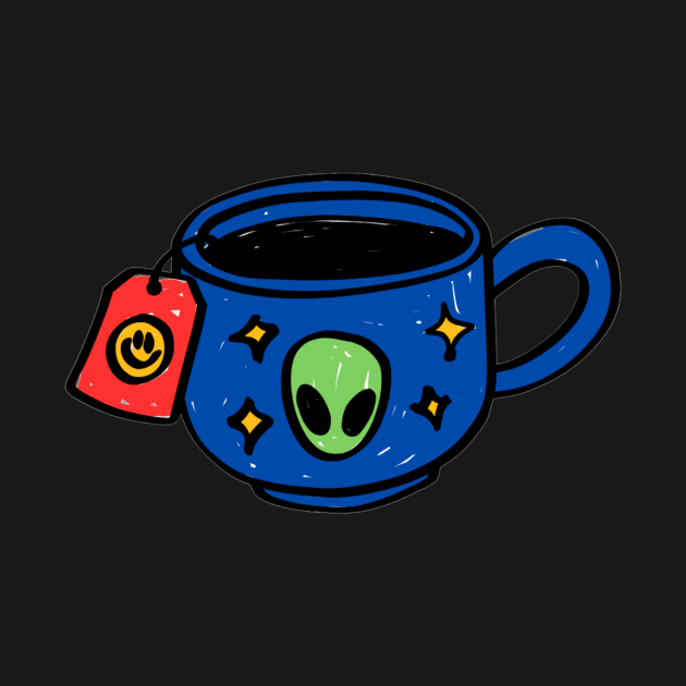 Alien tea cup by Mr hicham