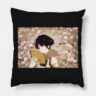 When flowers bloom Pillow