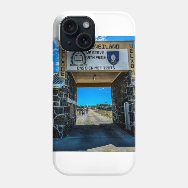 Robben Island Prison Phone Case by GRKiT