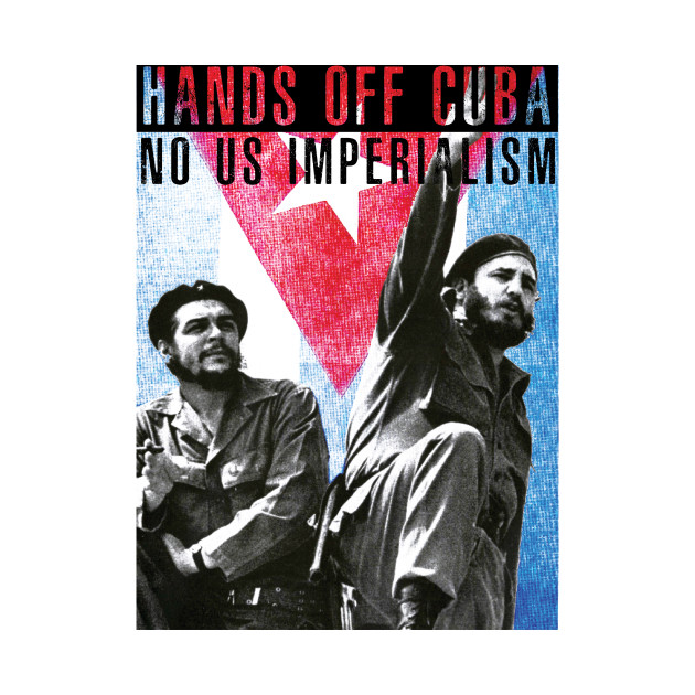 Hands Off Cuba! No US Imperialism! - Hands Off Cuba - Phone Case